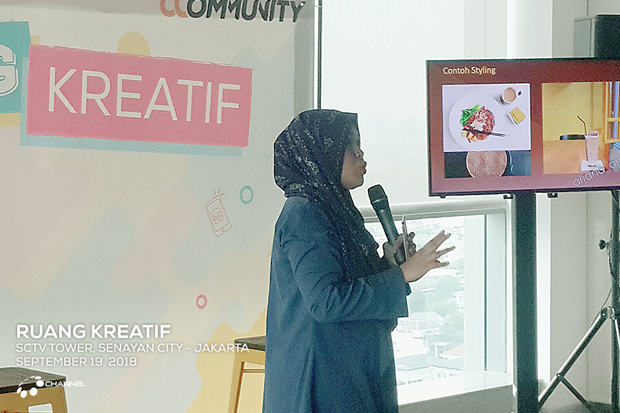 Ariana Octaviani di Ruang Kreatif OChannel