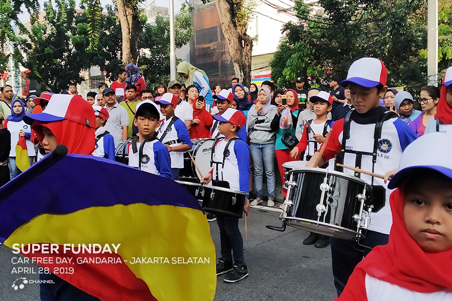 Super Funday di CFD Gandaria, Jakarta Selatan