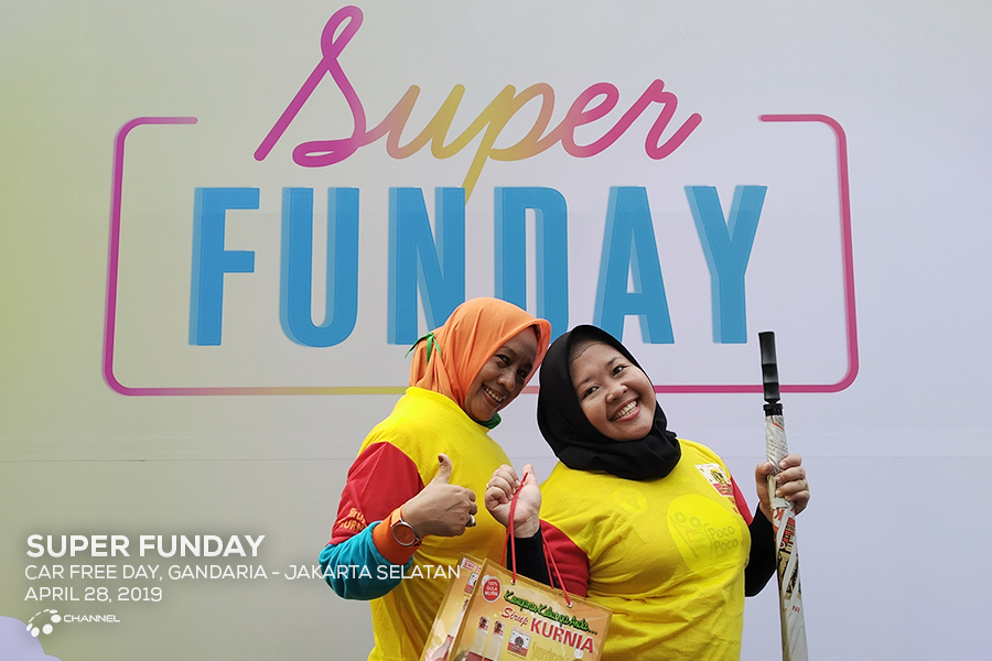 Super Funday di CFD Gandaria, Jakarta Selatan