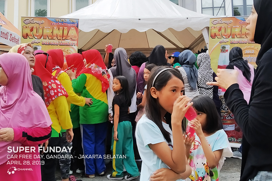 Super Funday di CFD Gandaria, Jakarta Selatan